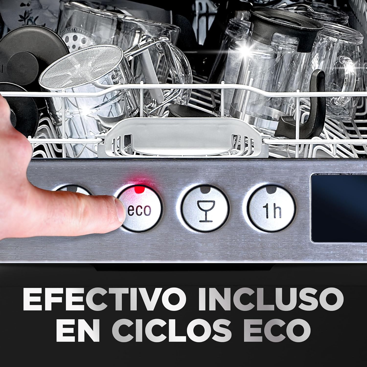 Thumbnail 5 de Finish Powerball Ultimate Infinity Shine, Pastillas Lavavajillas 160