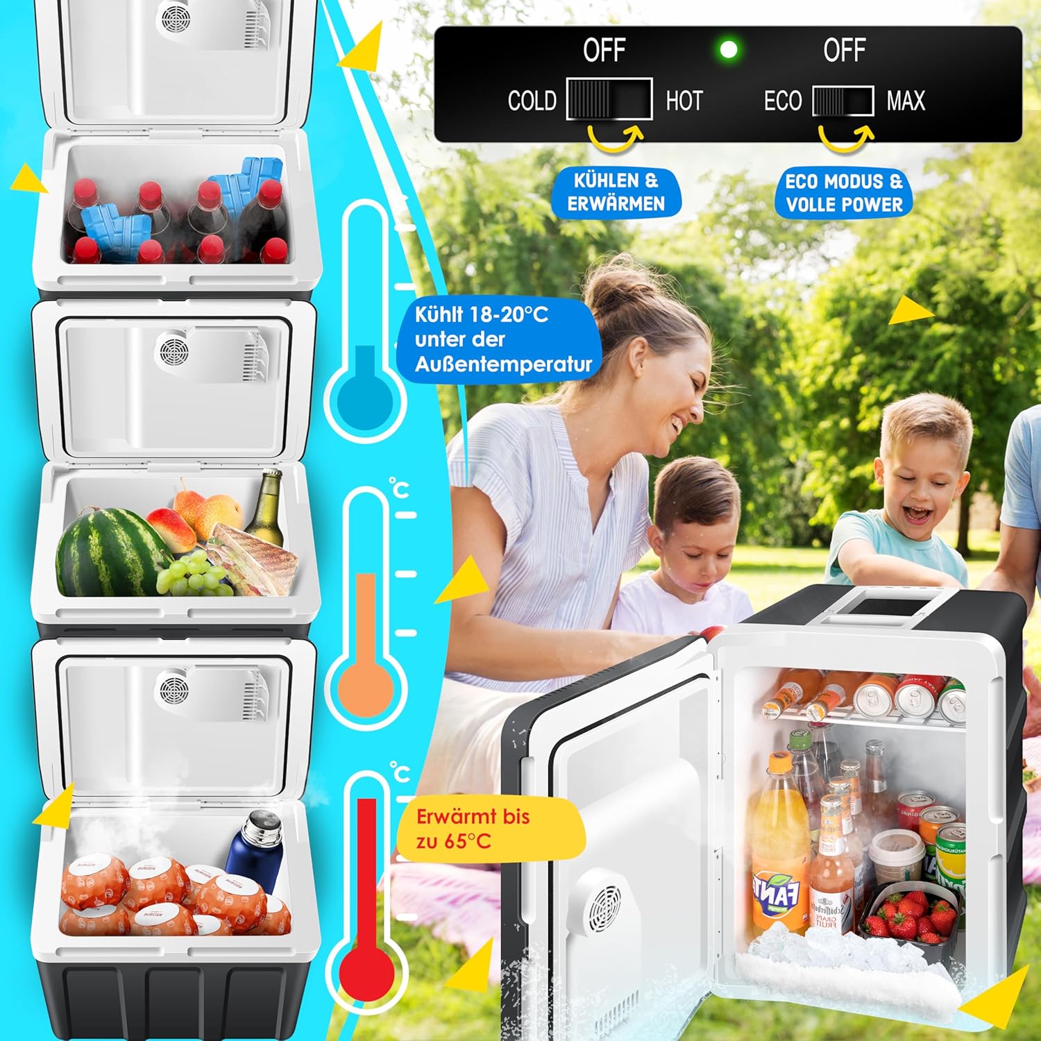 Thumbnail 3 de KESSER Nevera eléctrica portátil 40L