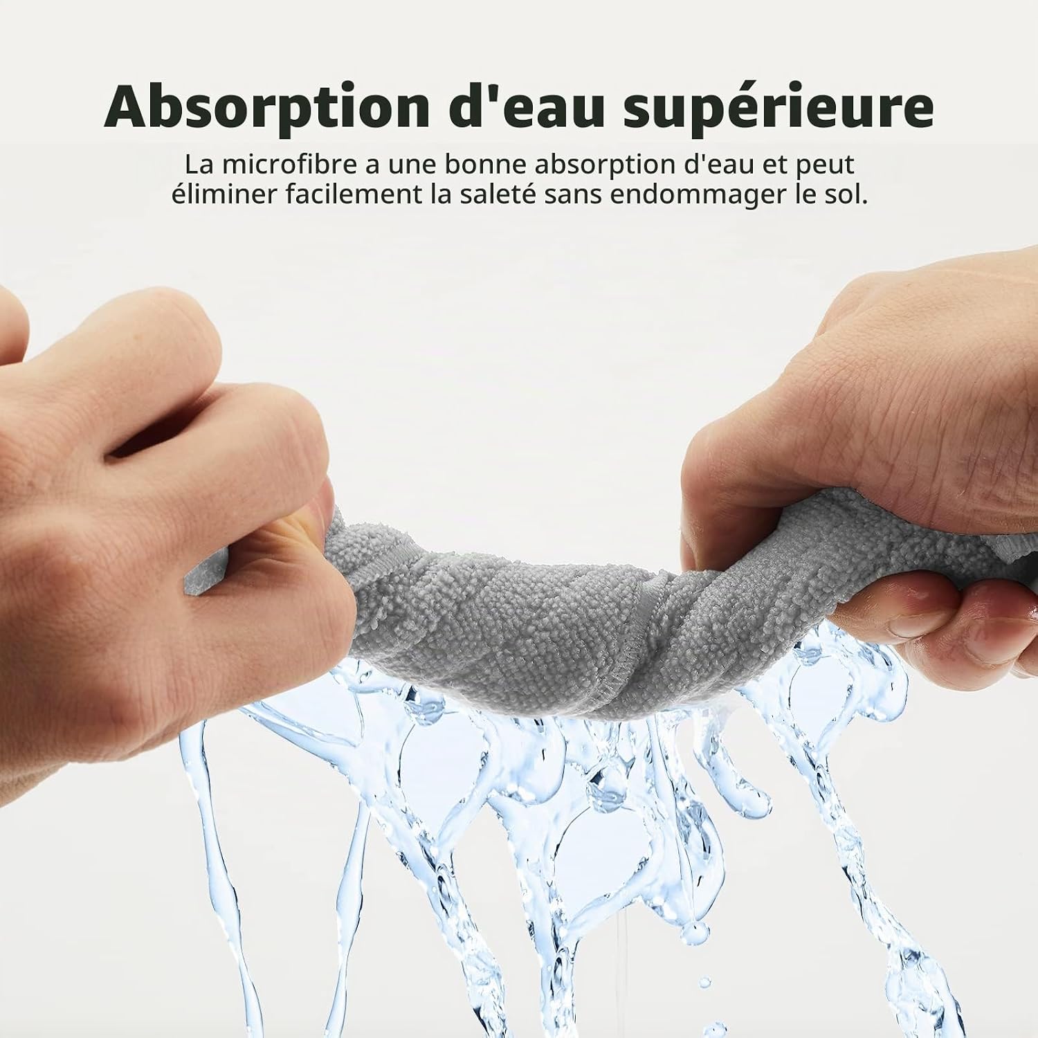 Thumbnail 6 de Alloytool S8 Cleaning Cloths, set van 8 microvezeldoeken met zilverionen voor Roborock S7/S8