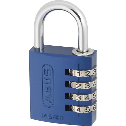 Thumbnail 3 de ABUS Zahlenschloss 145/40 Blau – Aluminium-Vorhängeschloss mit 4-stelligem Zahlencode
