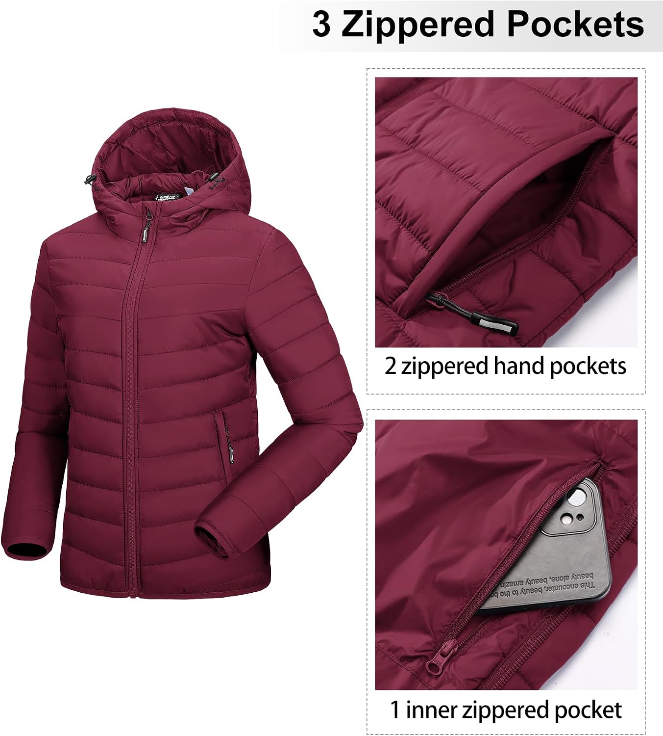 Thumbnail 5 de Outdoor Ventures Women's Winter Puffer Jacket