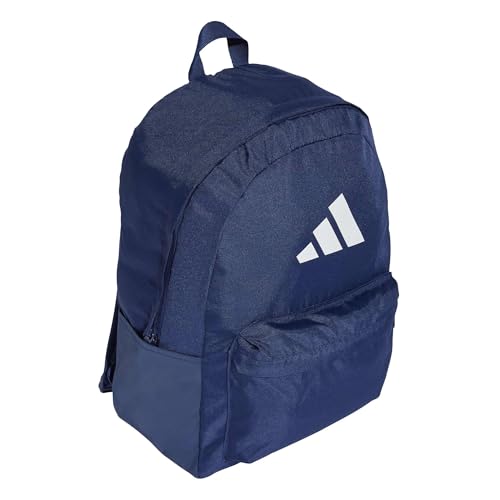 Thumbnail 8 de Adidas Unisex Classic 3Bars Backpack – Dark Blue/White (One Size)