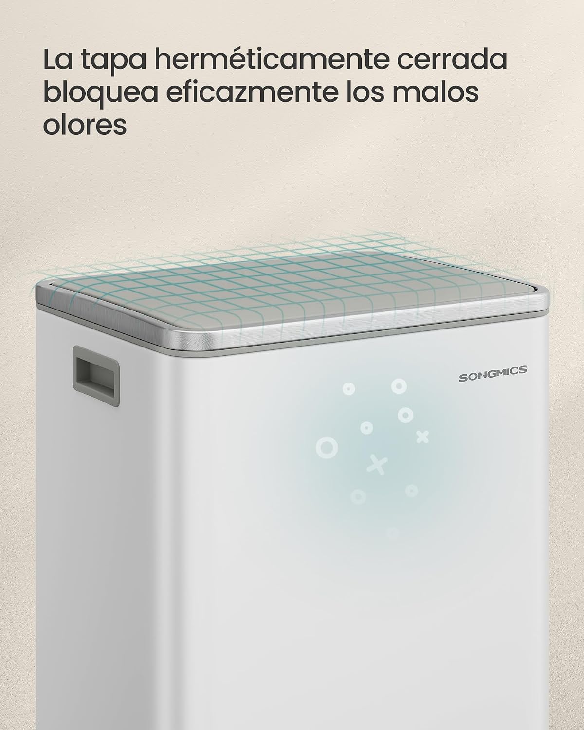 Thumbnail 6 de SONGMICS LTB595B02 Cubo de basura 50 L
