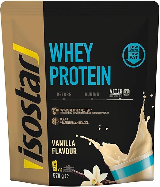 Detalle de Isostar Whey Protein 💪 Rico en Proteínas y Bajo en Azúcares