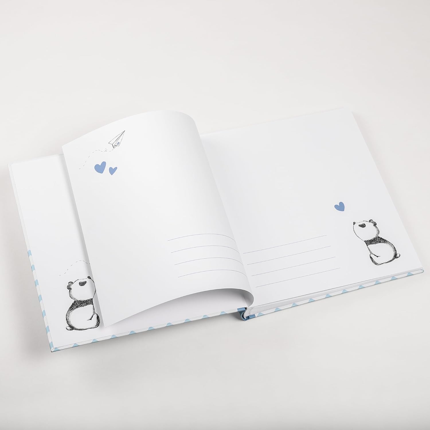 Detalle de Walther Design Album Fotografico blu 28 x 30,5 cm – Little Panda UK-281-L