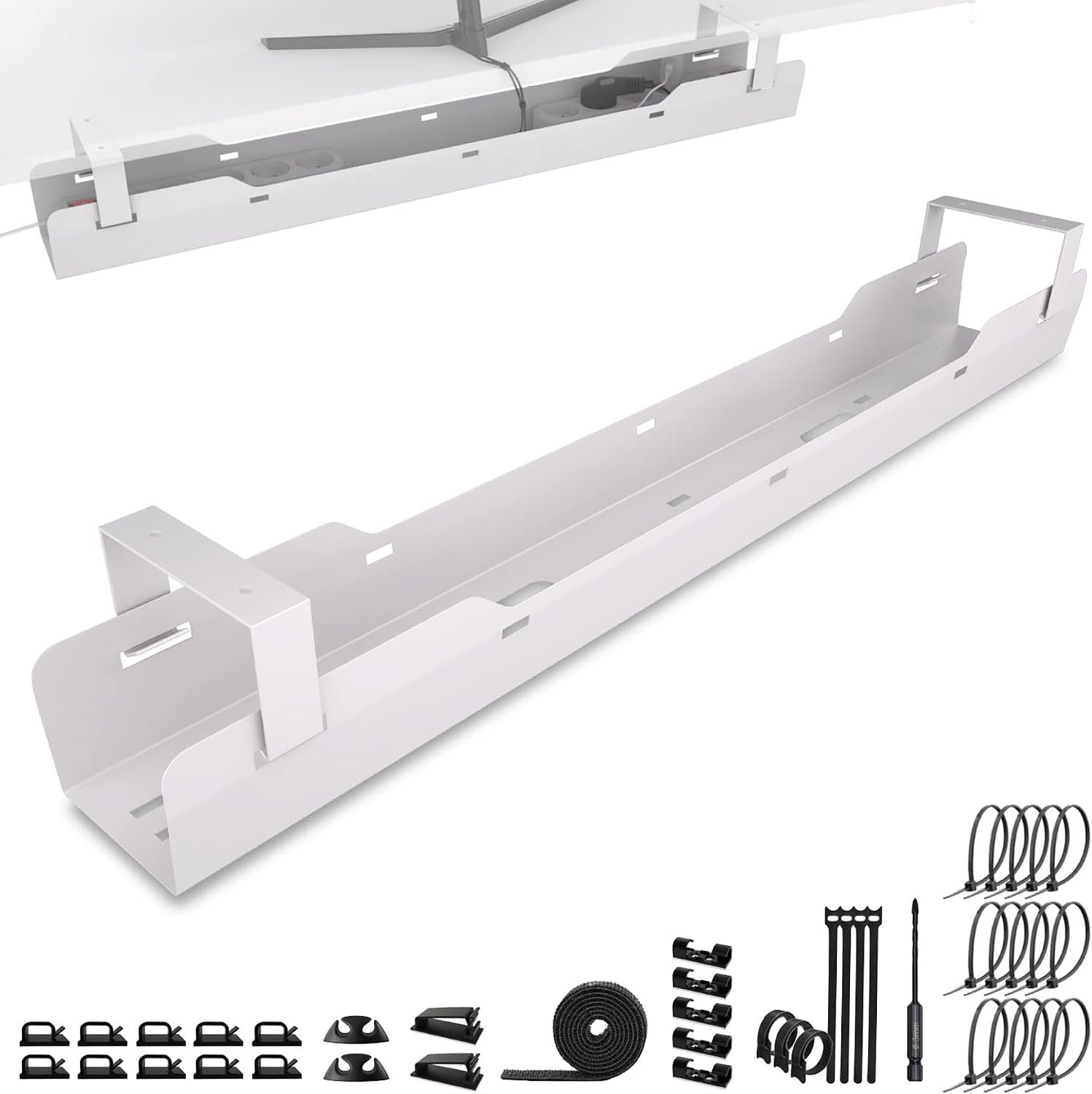 Detalle de Cache Cable Ultimate Setup Goulotte de bureau