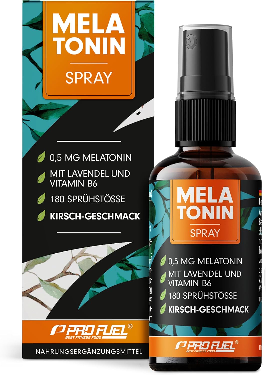 Detalle de Melatonin Einschlaf-Spray 0,5 mg Kirschgeschmack