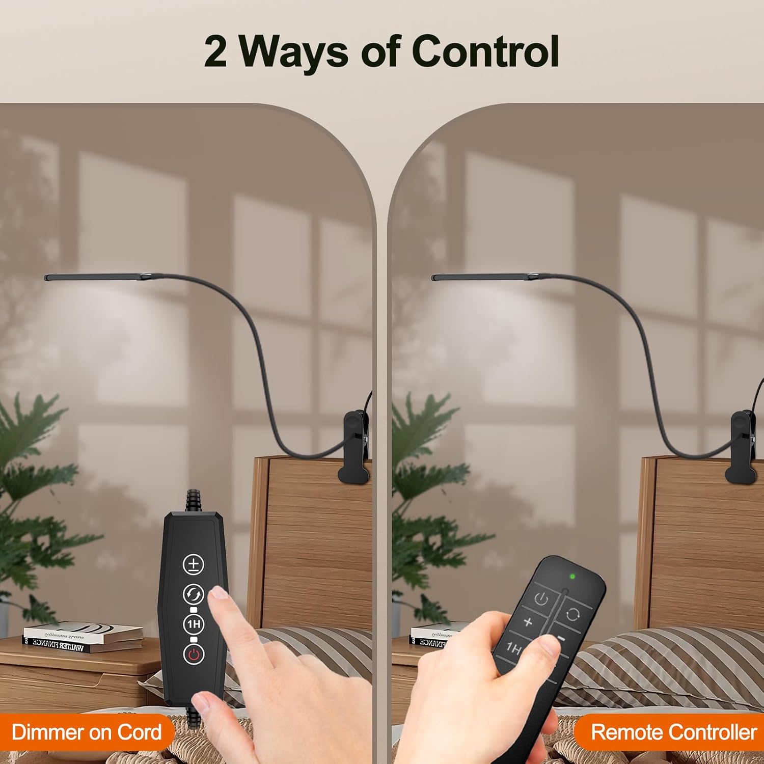 Thumbnail 2 de Mojimdo Schreibtischlampe 77 LEDs 40 cm, dimmbar 💡