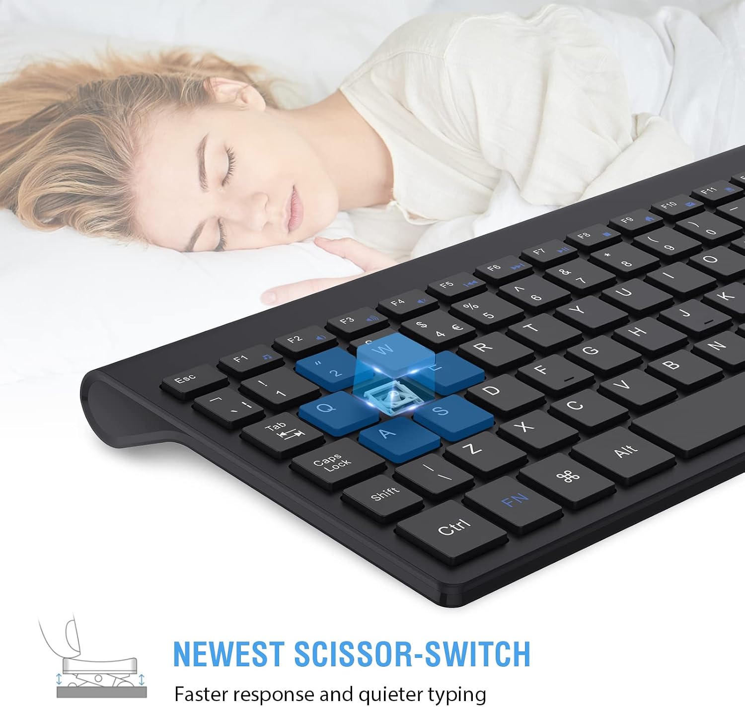 Thumbnail 3 de cimetech EasyTyping Wireless Keyboard 33ft