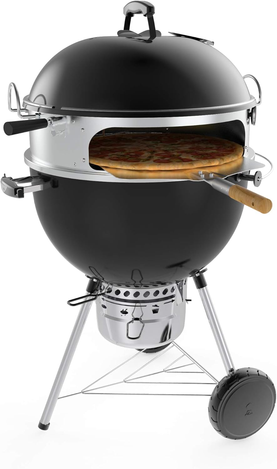 Detalle 2 de onlyfire Ensemble anneaux Pizza 15" 🍕