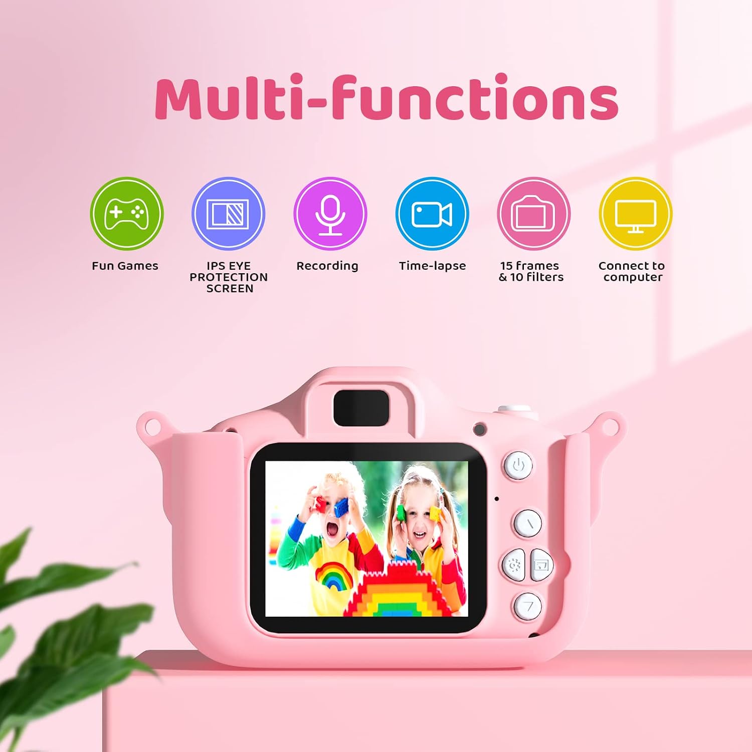 Thumbnail 2 de Cocopa Kids Camera 1080P with 32GB SD