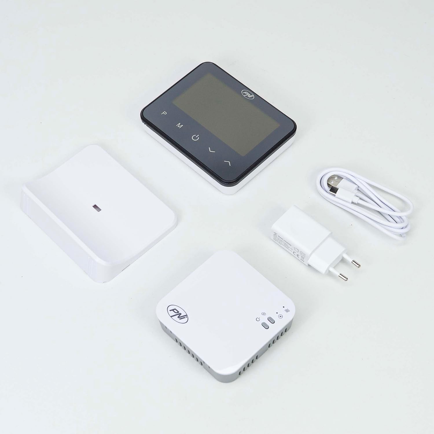 Detalle 1 de PNI CT40 PRO (PNI-CT40) – bezprzewodowy termostat Wi-Fi z Tuya Smart