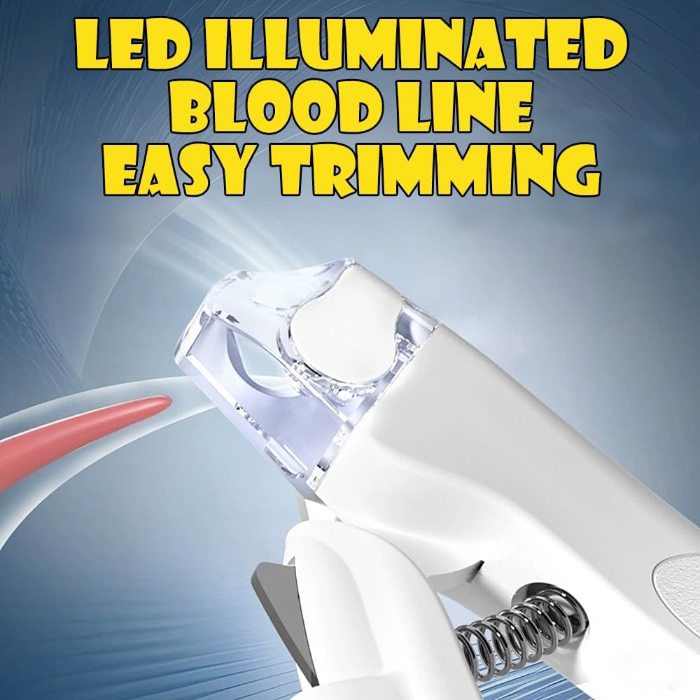Detalle de Pet nail clippers with LED light