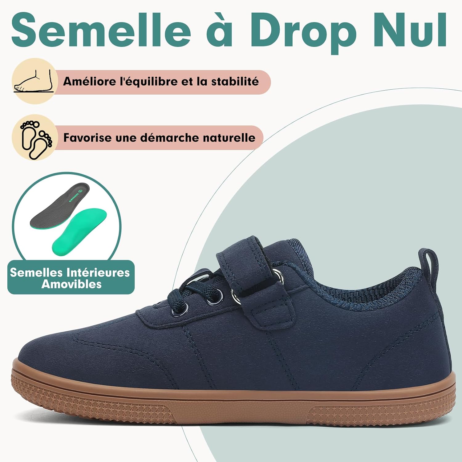 Thumbnail 3 de SAGUARO Chaussures Barefoot Enfant 25–35 EU