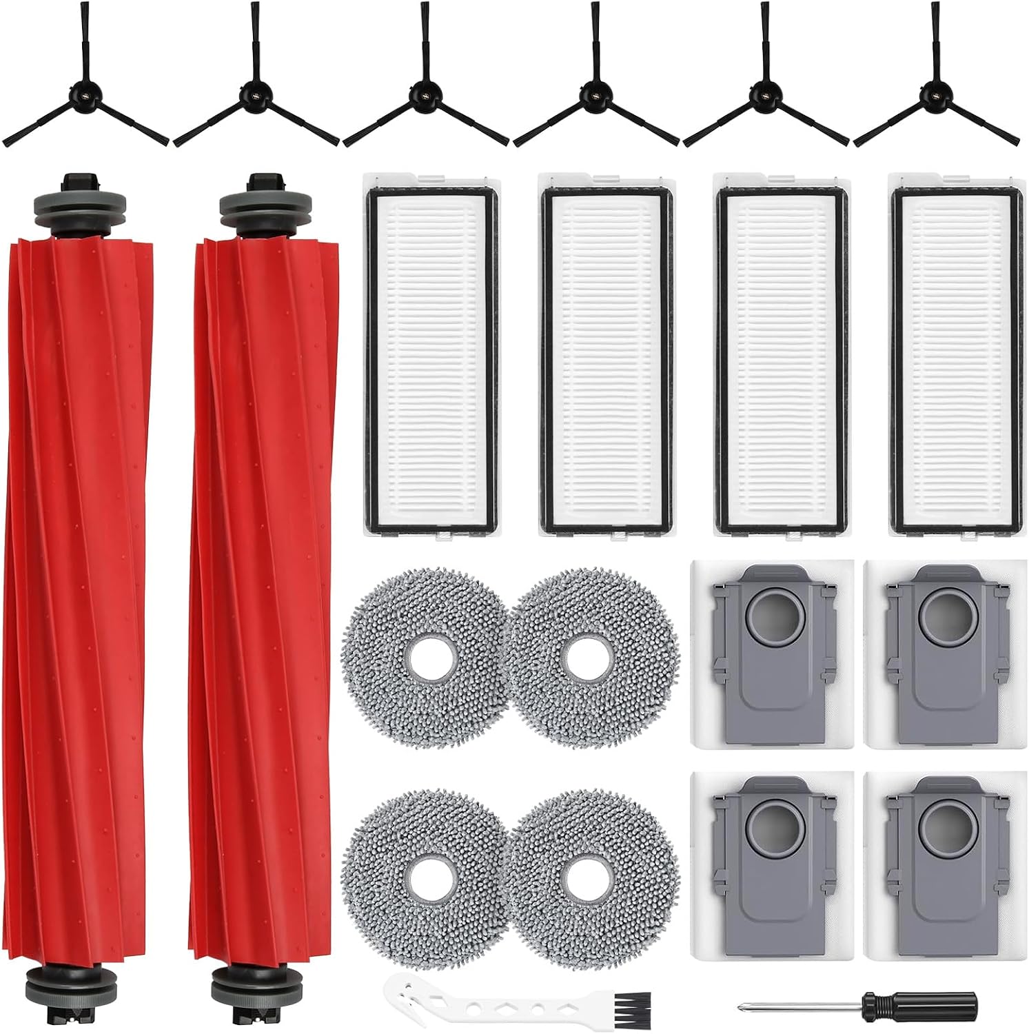 Detalle de Zubehörset Roborock Qrevo 22‑teilig 🧹