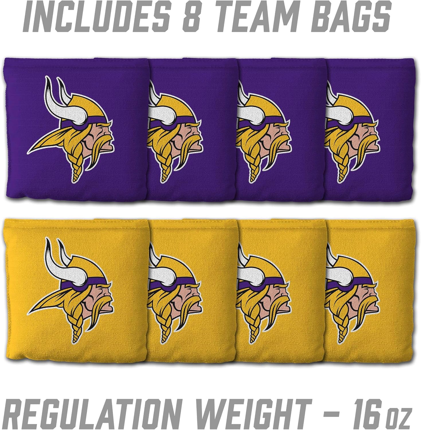 Detalle 2 de YouTheFan NFL Portable Cornhole Game (2' x 3') with Logo Bags