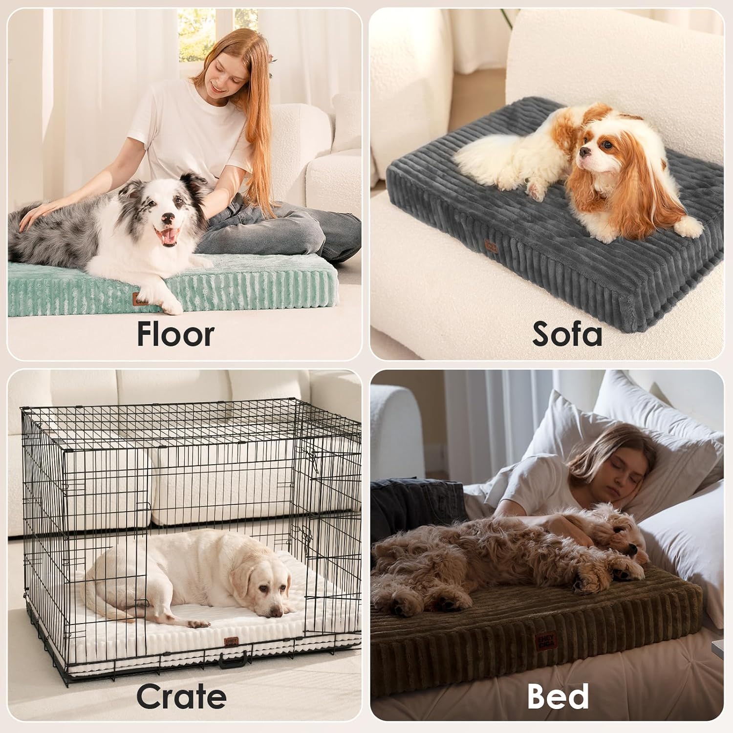 Thumbnail 5 de EHEYCIGA Orthopedic Dog Bed 41" x 27