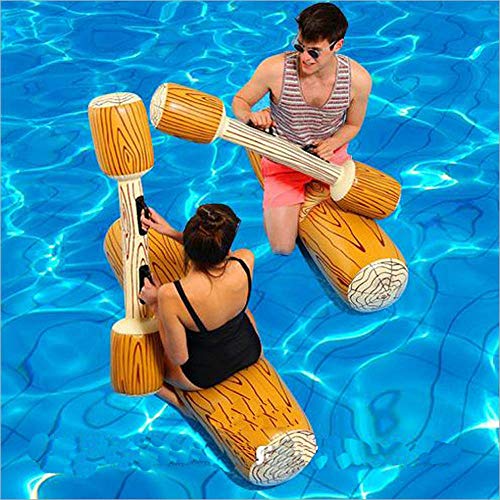Detalle de LONEEDY 2 Pcs Ensemble Flottant Gonflable - Radeaux et Sièges pour Flotter
