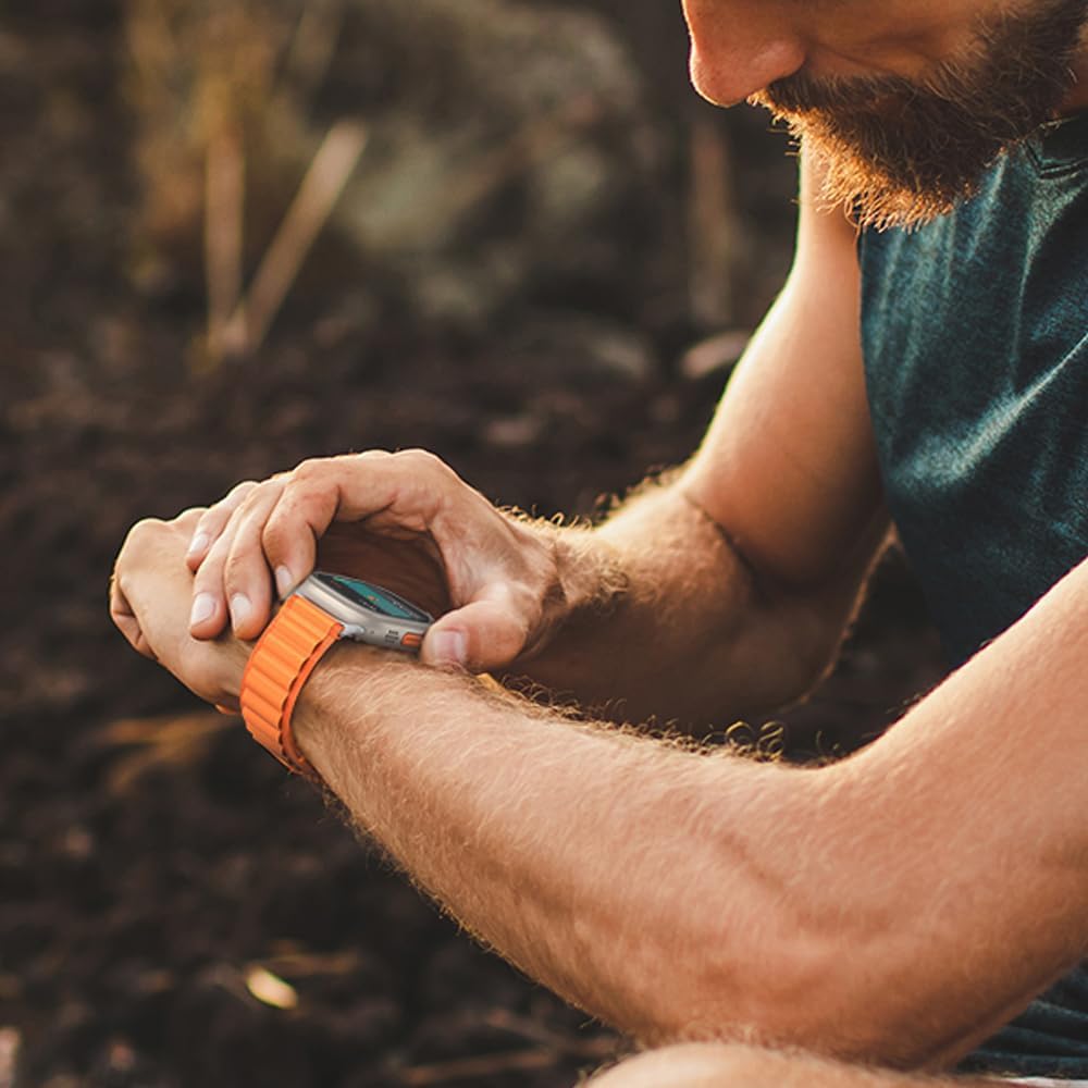 Thumbnail 1 de Aizgalxor Alpine Loop sporthorlogeband met G-vormige gesp voor Apple Watch