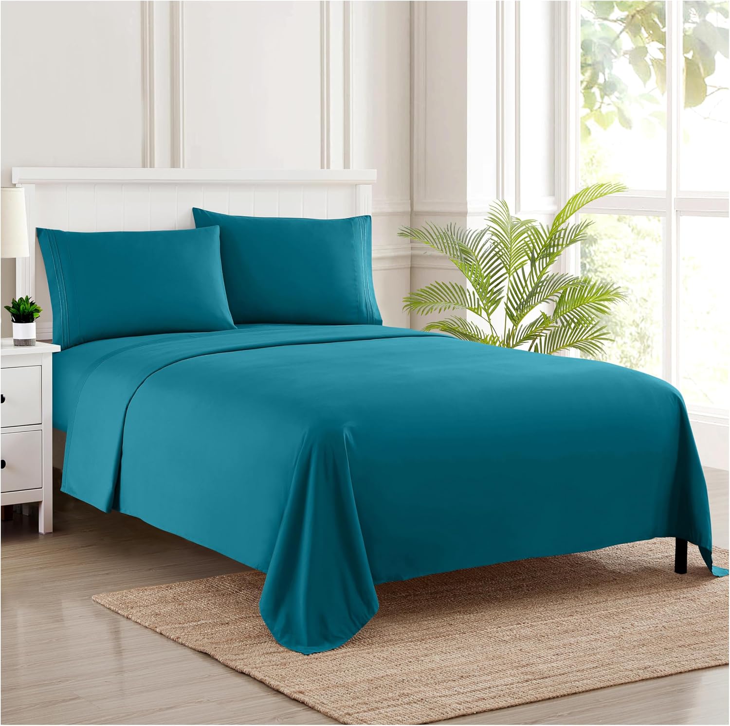 Thumbnail 6 de Sweet Home Collection 1800 King Bed Sheets