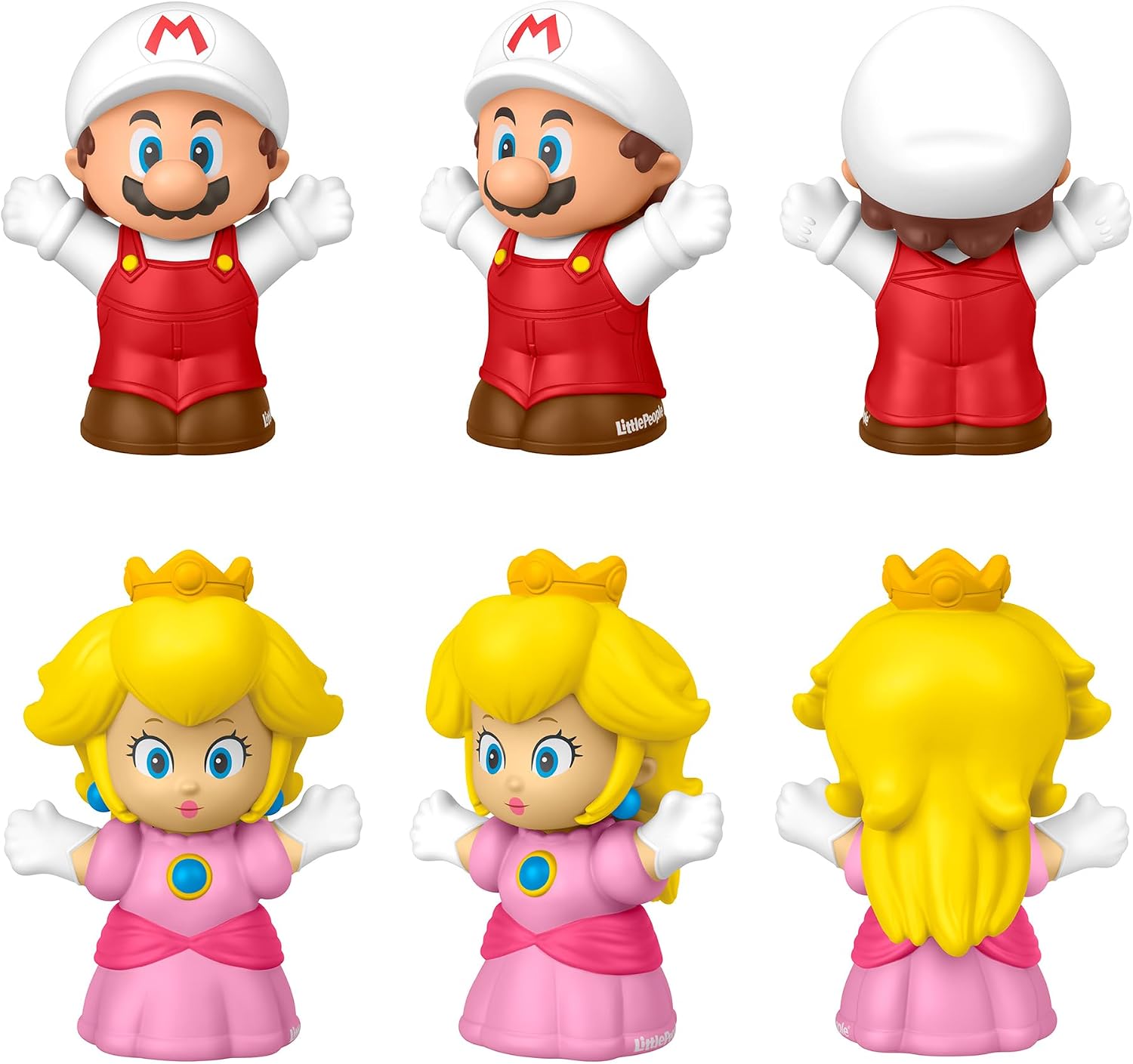 Detalle de Fisher-Price JHG64-986A マイマリオ リトルピープル フィギュア18体セット