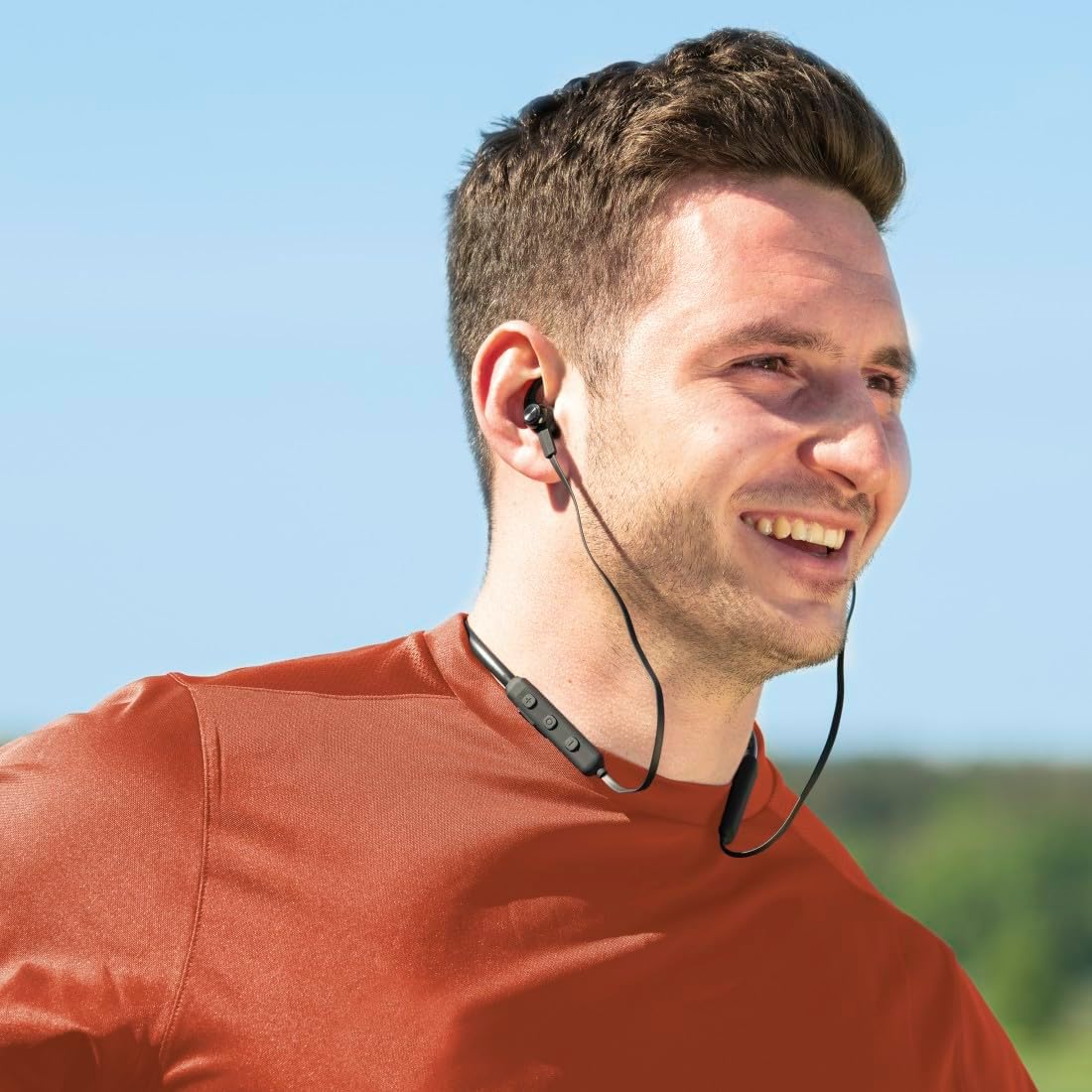 Thumbnail 5 de Hama Freedom Neck III Bluetooth Headphones (In-Ear) with Microphone, Ear Hook – black