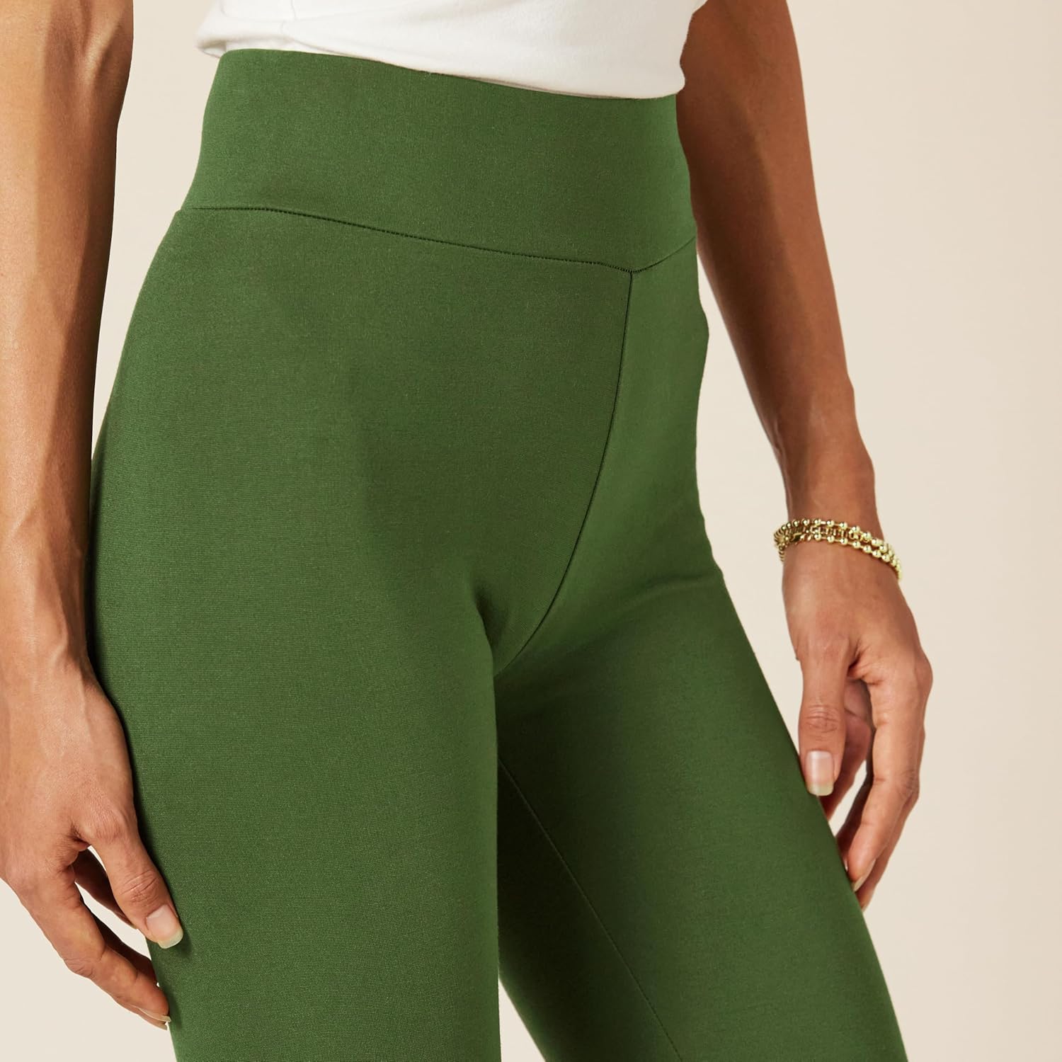 Thumbnail 3 de Amazon Essentials Damen Ponte-Leggings mit breitem Komfortbund (auch in Übergröße)