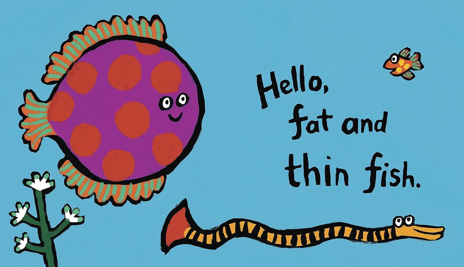 Detalle 2 de Walker Books Hooray for Fish!: a colourful rhyming board book from the creator of Maisy