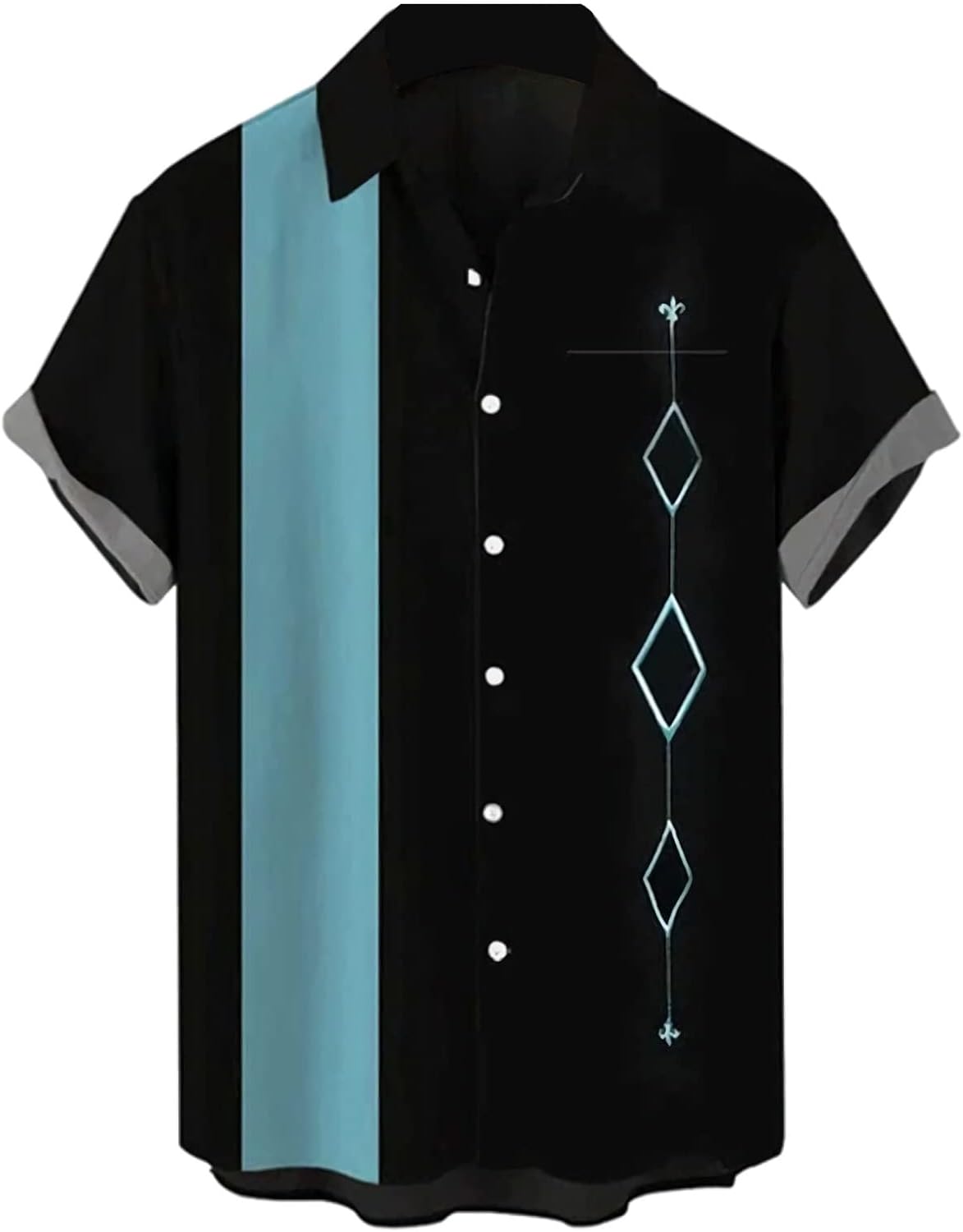 Thumbnail 6 de Hawaiian Bowling Shirt in Polyester