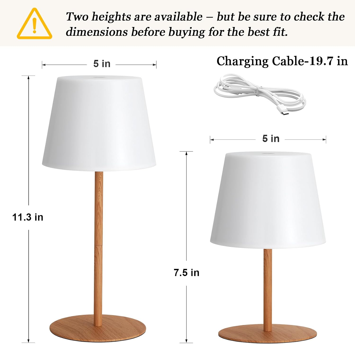 Detalle de Rechargeable Shower Lamp, 4000mAh Battery