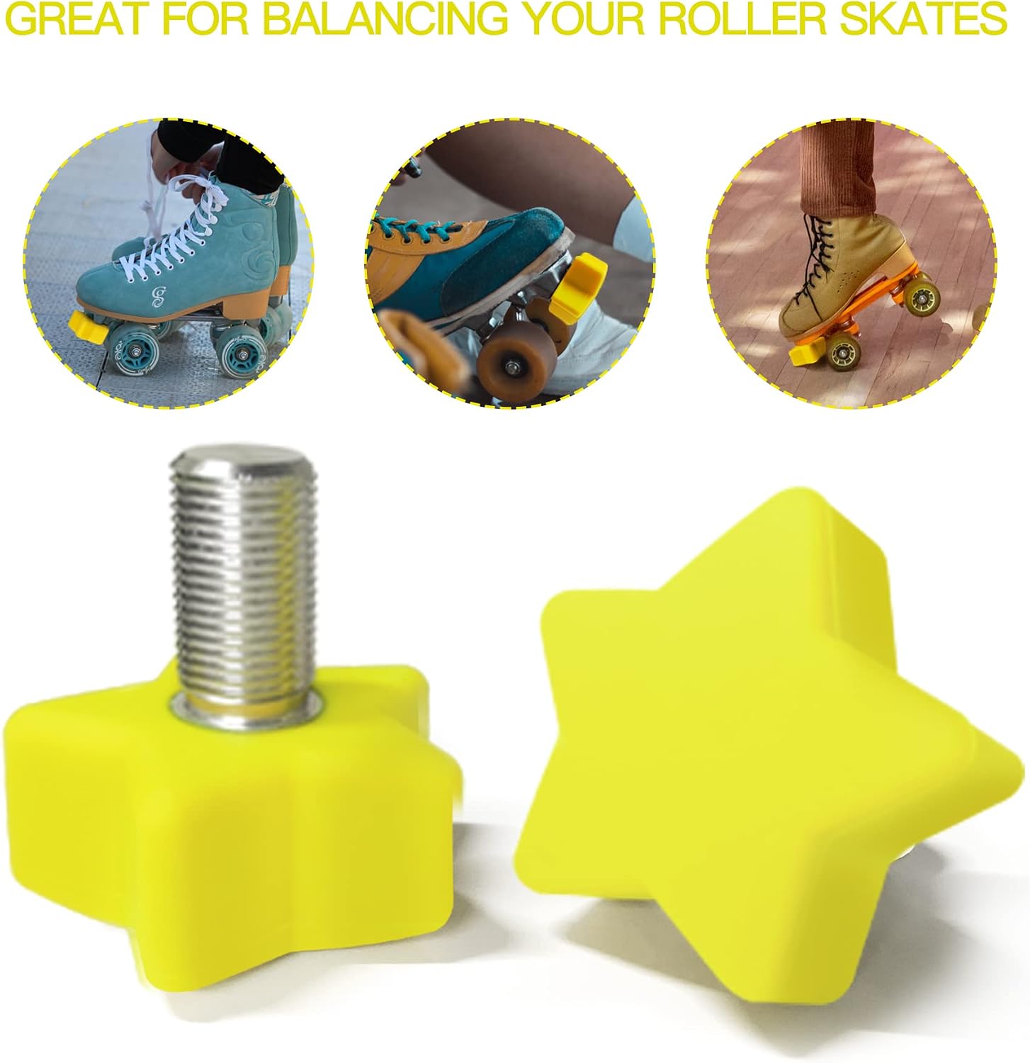 Detalle 2 de TUCANA roller skate toe stop 85A