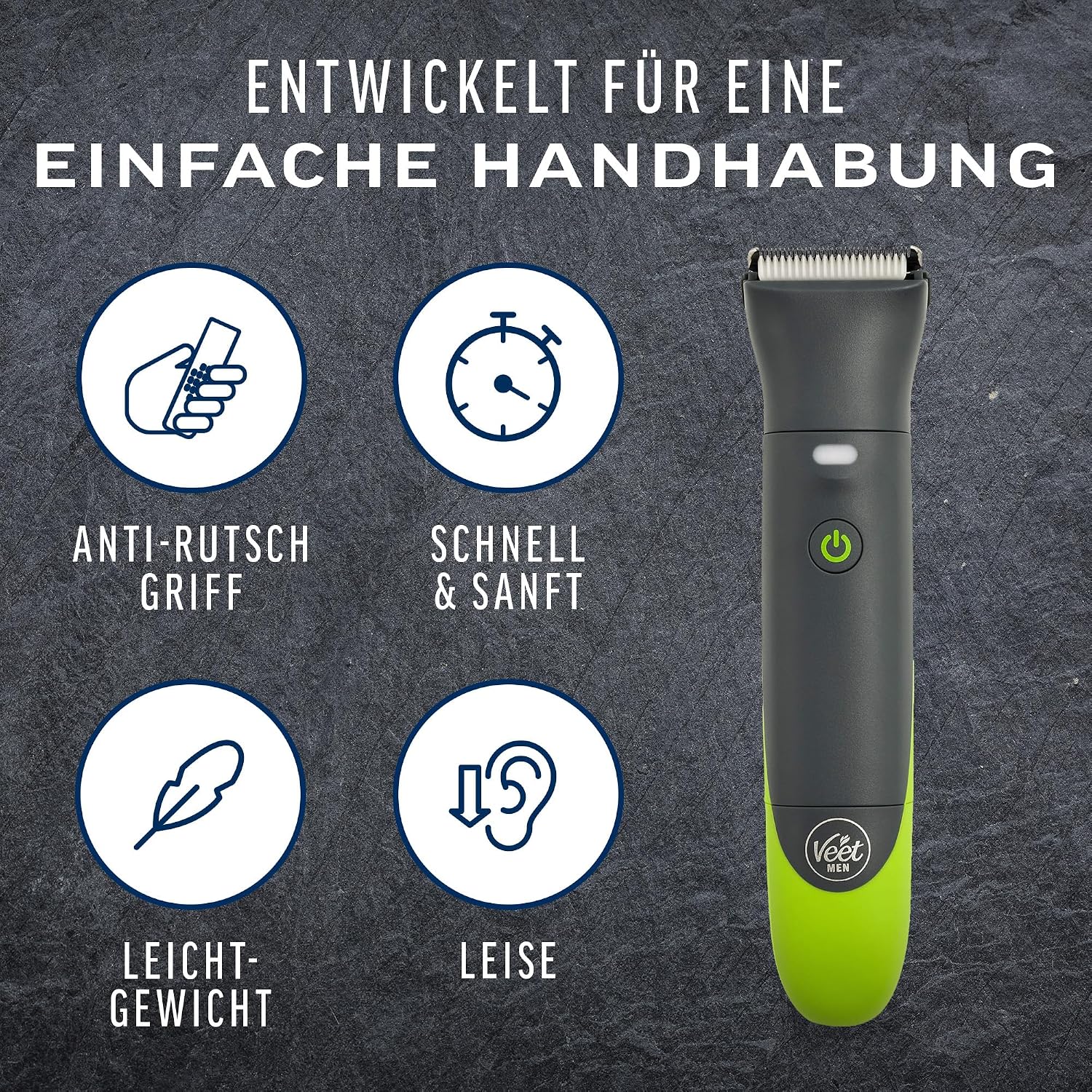 Thumbnail 3 de Veet Men Intimate Trimmer 60 Min Akku