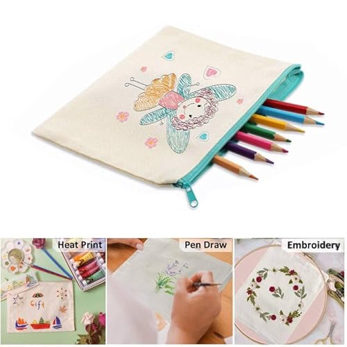 Thumbnail 2 de SIMEIXI DIY Blank Fabric Bag 21 x 12 cm 👜