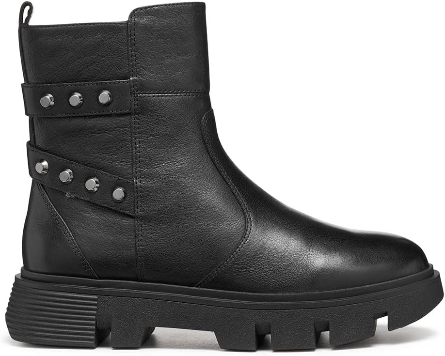 Detalle de Geox Femme Vilde Bottines à la Cheville — respirantes et confortables