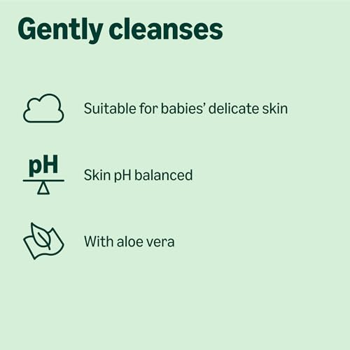 Detalle de By Amazon Fresh Baby Wipes — 1080 Wipes, 18 Packs of 60 (Plant-Based, Plastic-Free)