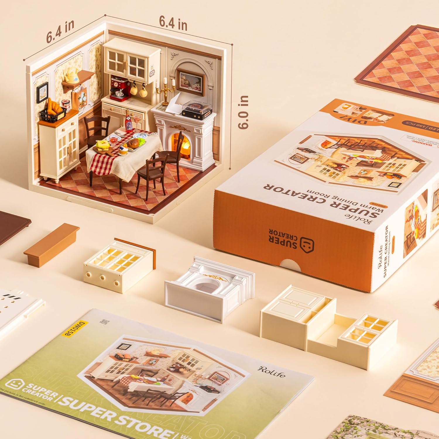 Thumbnail 6 de Rolife Kit casa miniatura 1 ora 🏠