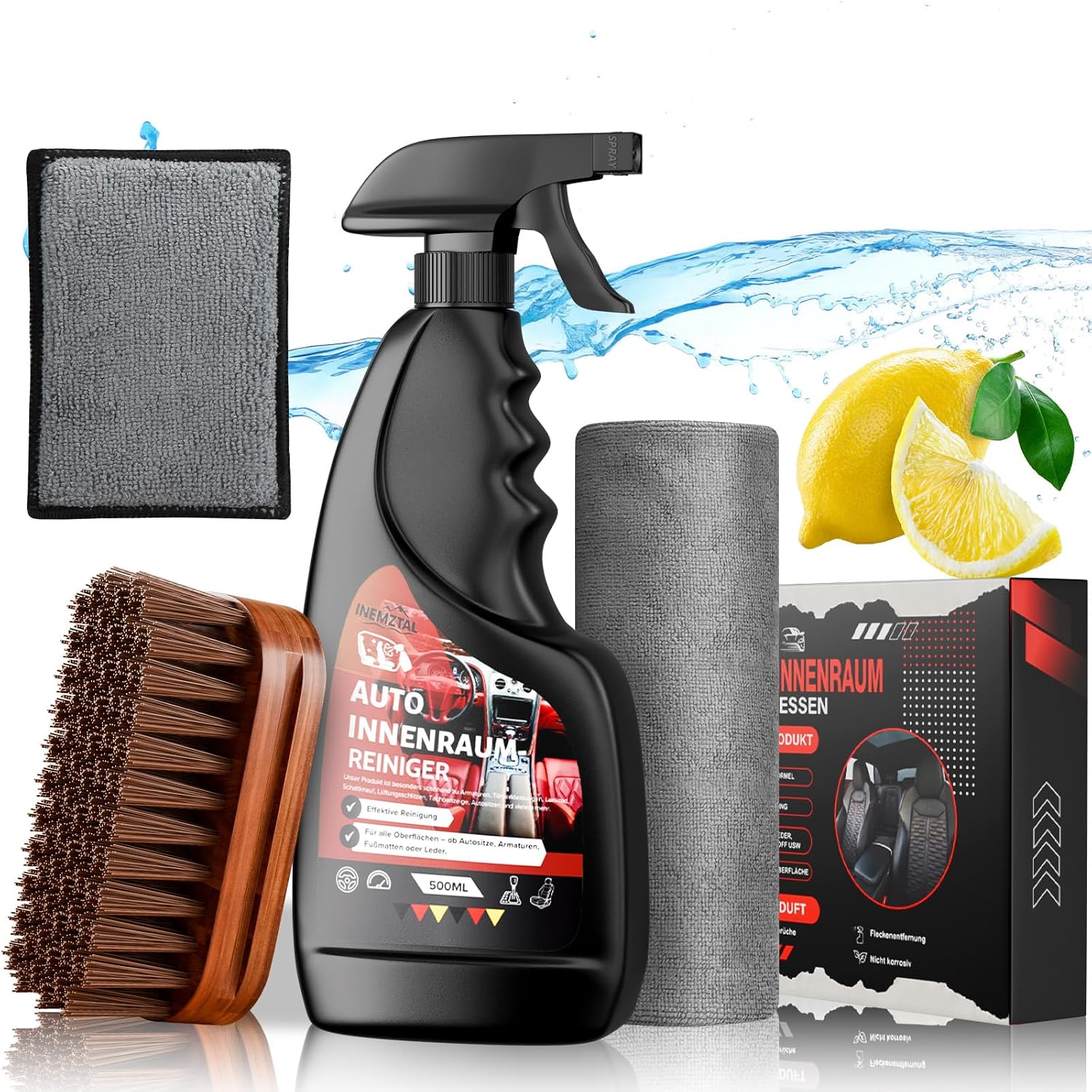 Detalle de Innenraumreiniger Set 500 ml für Auto