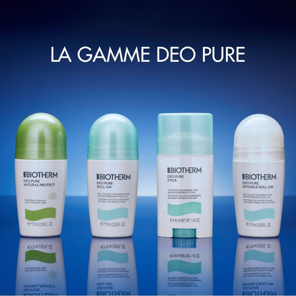 Thumbnail 4 de Biotherm Deo Pure Déodorant Anti-Transpirant 75 ml – Sans parfum, pour tous types de peaux sensibles