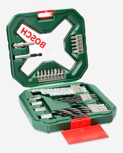 Thumbnail 7 de Bosch Set da 34 Pezzi X-Line Classic: punte e bit in titanio per legno, pietra e metallo