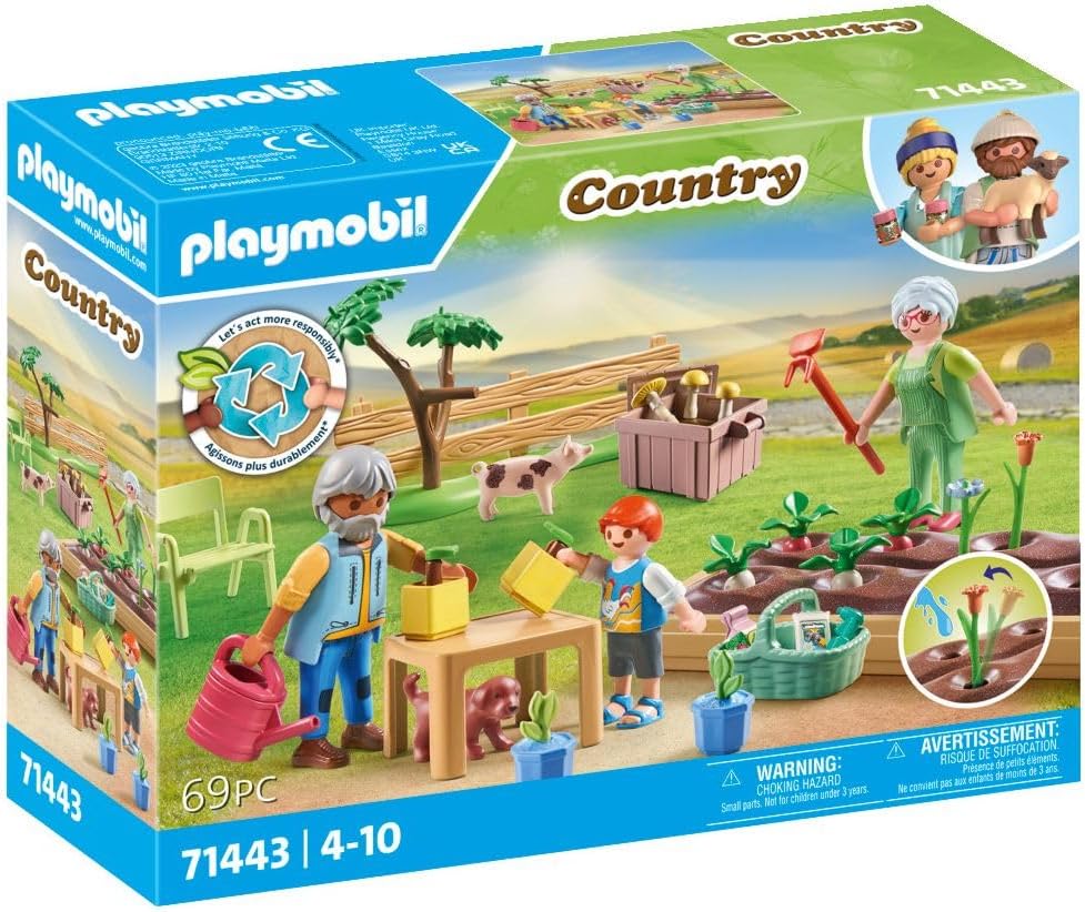 Thumbnail 1 de Playmobil vegetable garden playset 71443