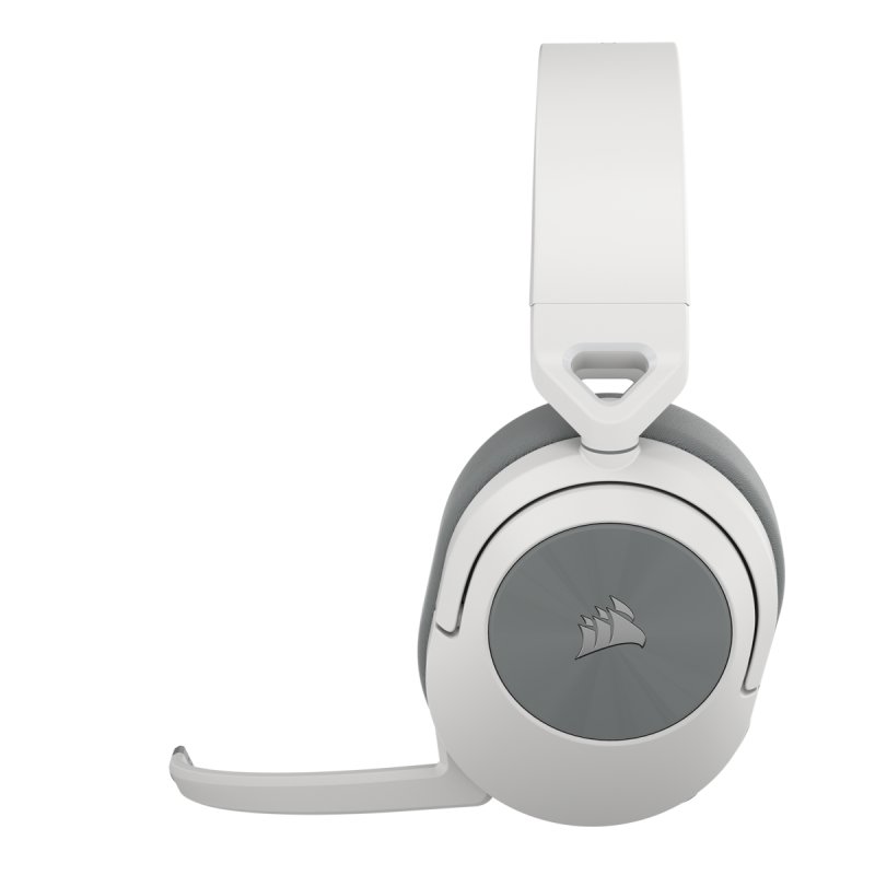 Detalle de Corsair HS55 Wireless Auriculares inalámbricos gaming blancos