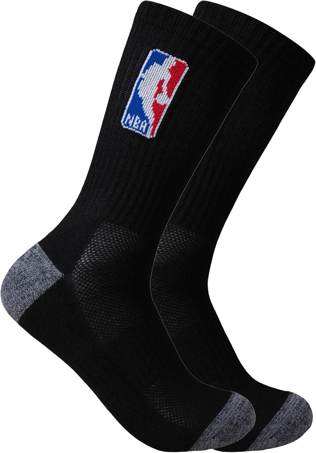 Detalle 2 de Ultra Game NBA Cushioned Crew Socks 6-Pack