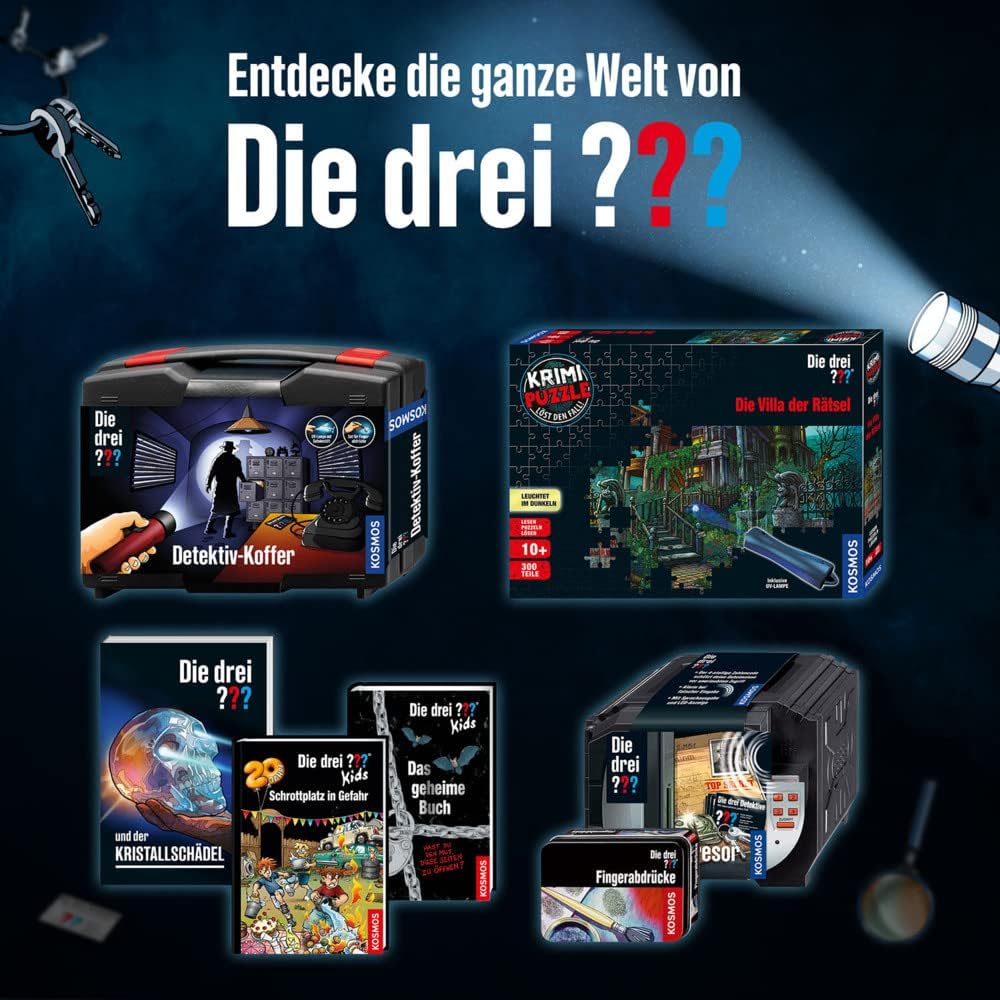 Thumbnail 6 de Die DREI ??? Kosmos Mini détecteur de métaux – Kit de détection pour enfants à partir de 8 ans