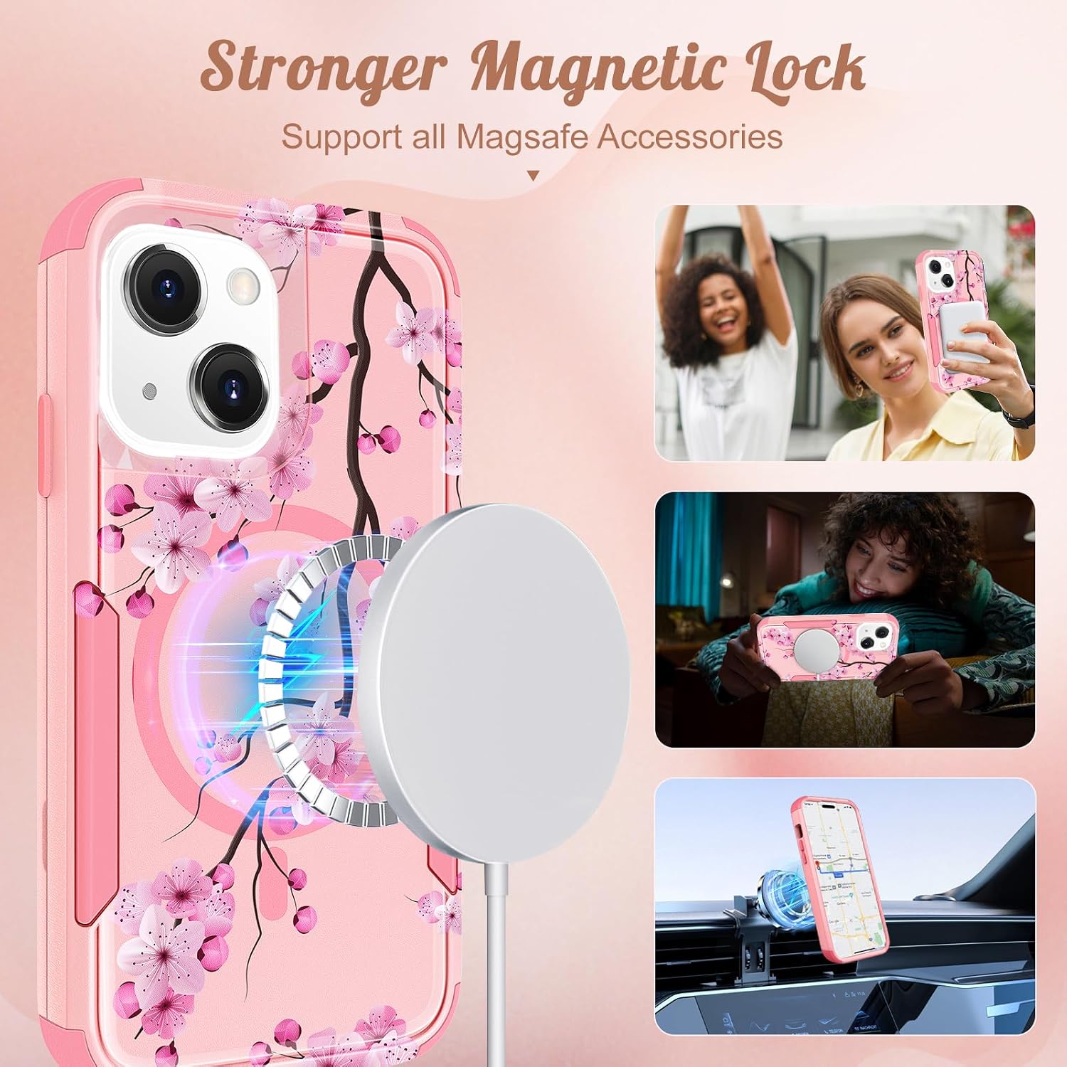 Detalle de LISEVO Phone Case for iPhone 14/15 Plus