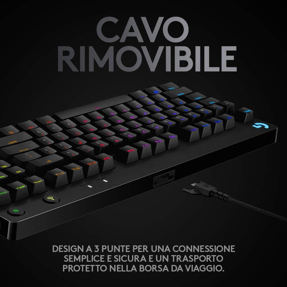 Thumbnail 5 de Logitech G PRO Tastiera gaming compatta RGB