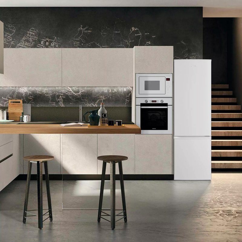 Detalle de Frigorífico Infiniton Combi 180 cm | 262 L, Blanco Aluminio Premium, Inverter Defrost
