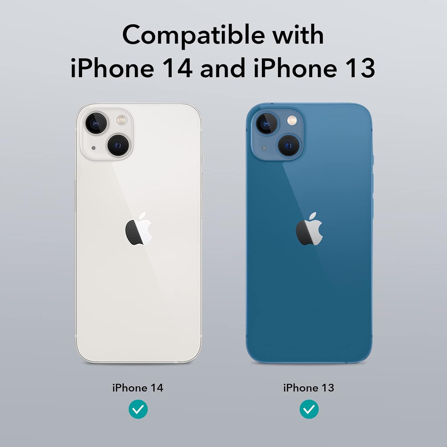 Thumbnail 1 de ESR Cover Magnetica per iPhone 14/13 con HaloLock – Custodia trasparente antiurto e resistente ai graffi