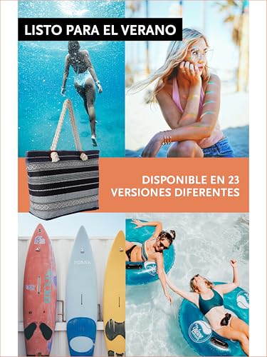 Thumbnail 4 de DonDon Bolso de playa grande impermeable con cremallera Baltic Sea