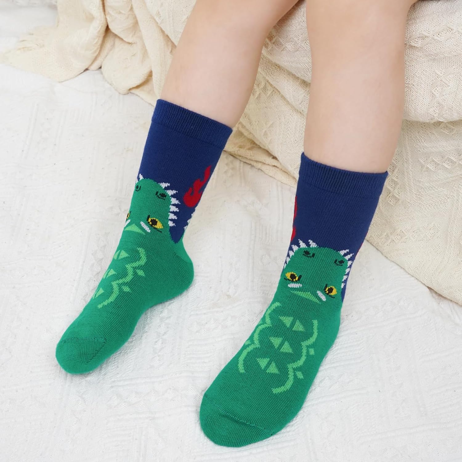 Thumbnail 4 de PUTUO Chaussettes coton enfant 2–12 ans