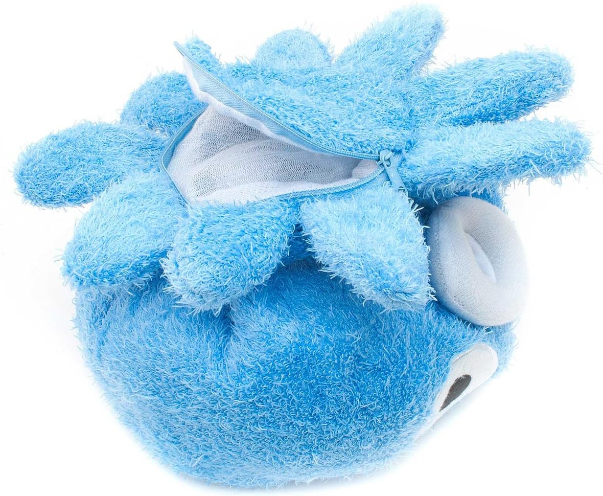 Detalle de GOODS+GADGETS Octopus tissuehouder in zachte pluche, groen